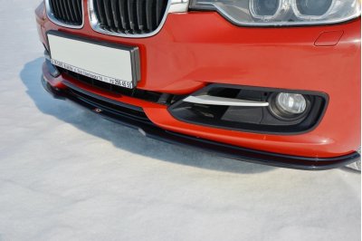 Накладка сплиттер на передний бампер на BMW 3 F30 / F31